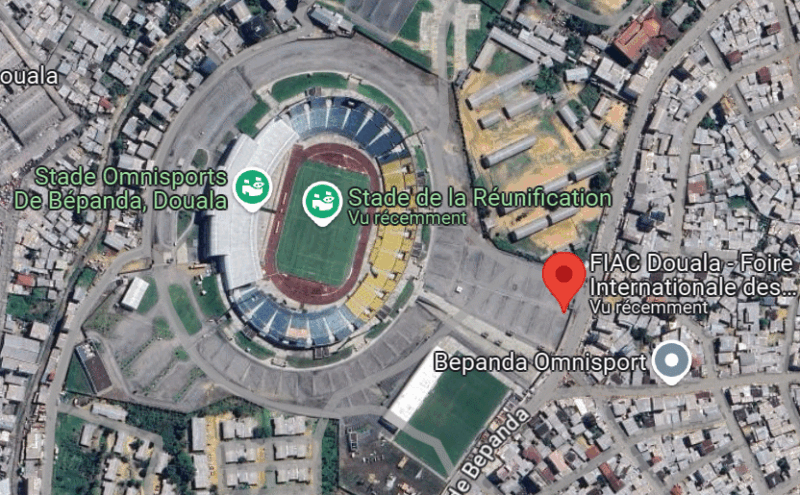 MAP STADE DOUALA